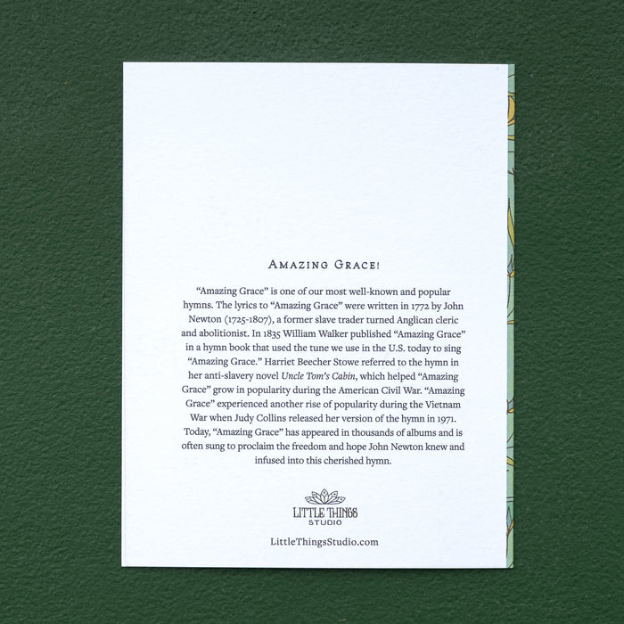6 Hymn Greeting Cards - Amazing Grace