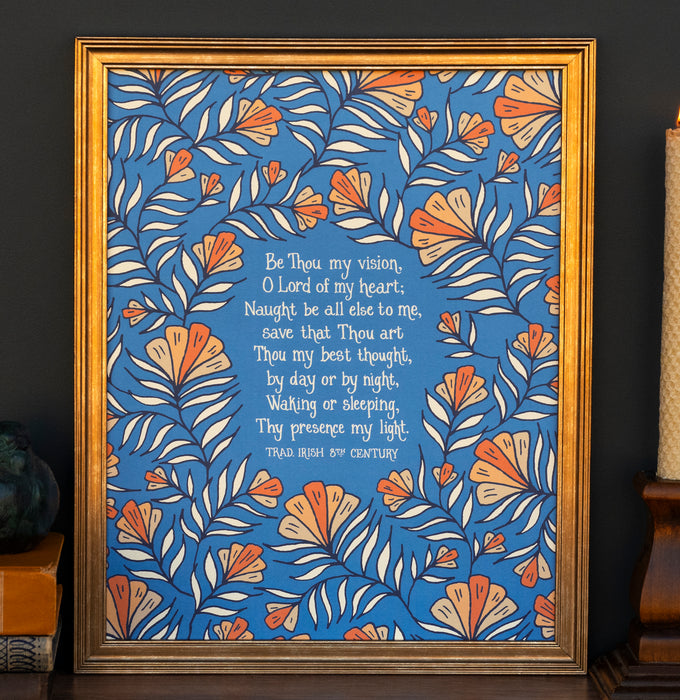 Be Thou My Vision Hymn Art Print - 11x14