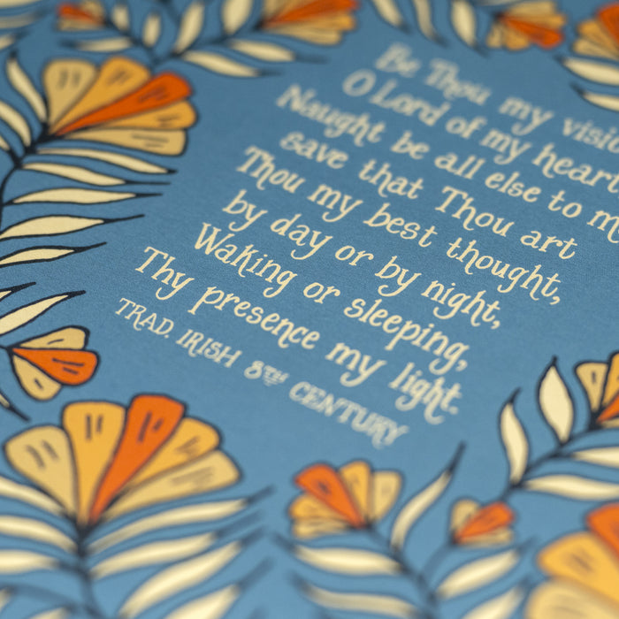 Be Thou My Vision Hymn Art Print - 11x14