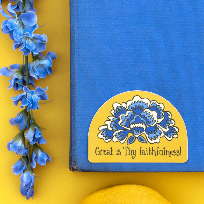 Great Is Thy Faithfulness Hymn Sticker