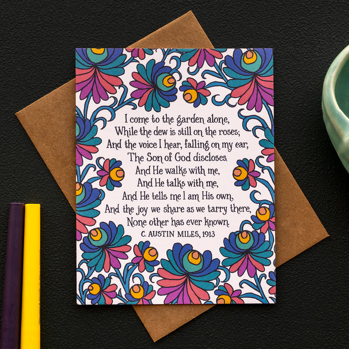 In The Garden Greeting Card
