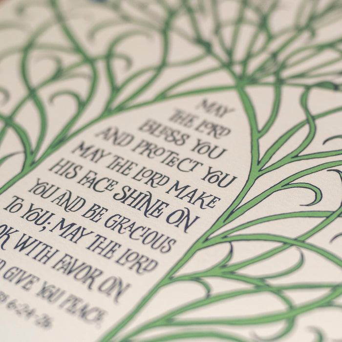 The Blessing Art Print - Numbers 6 (ESV)
