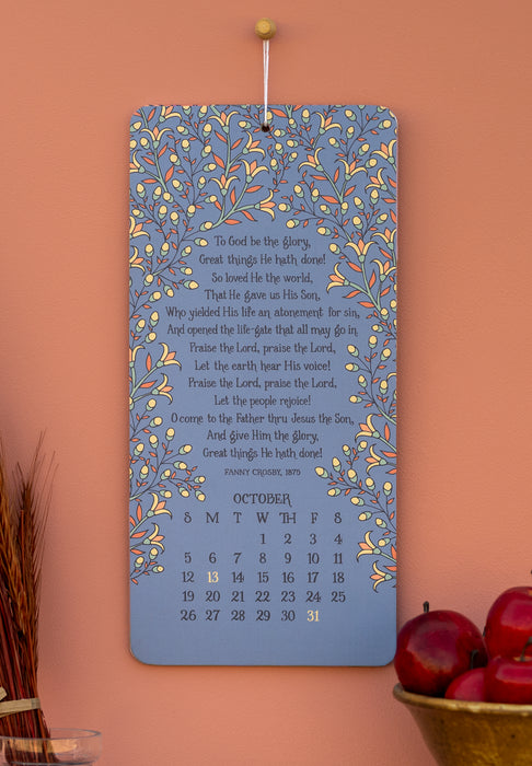 2025 Hymn Calendar BACK IN STOCK.