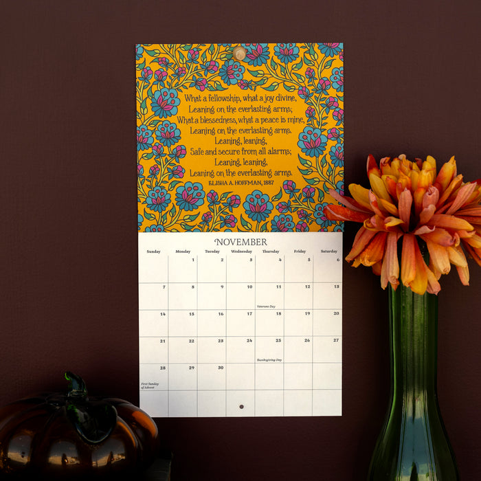 2027 Petite Hymn Calendar