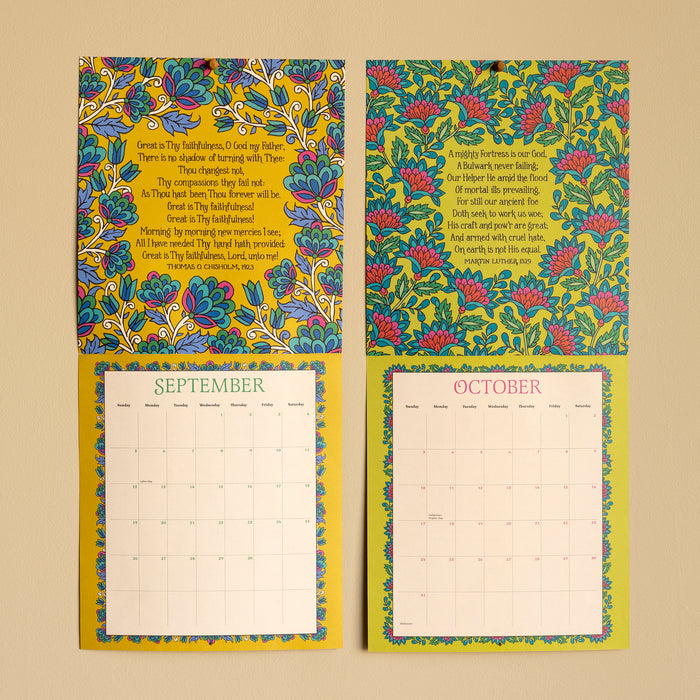 2027 Big Hymn Calendar