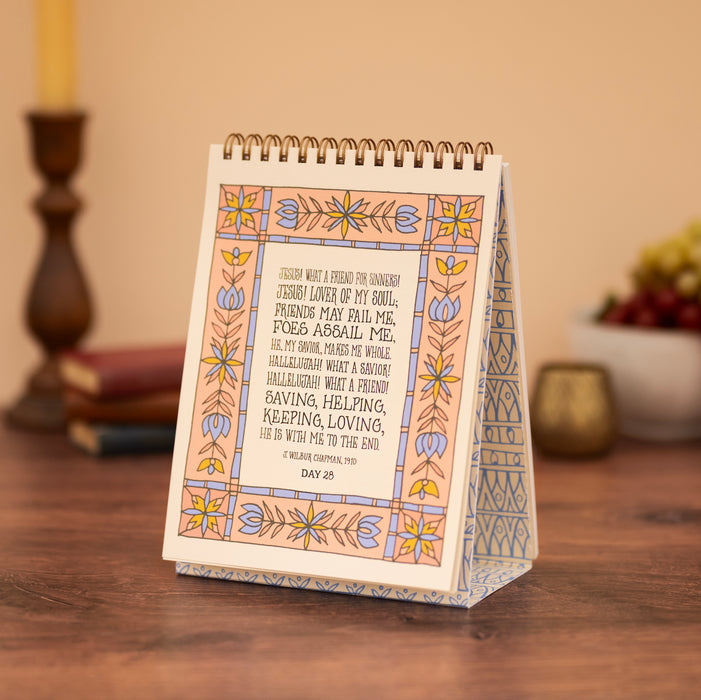 30 Days of Hymns Perpetual Calendar