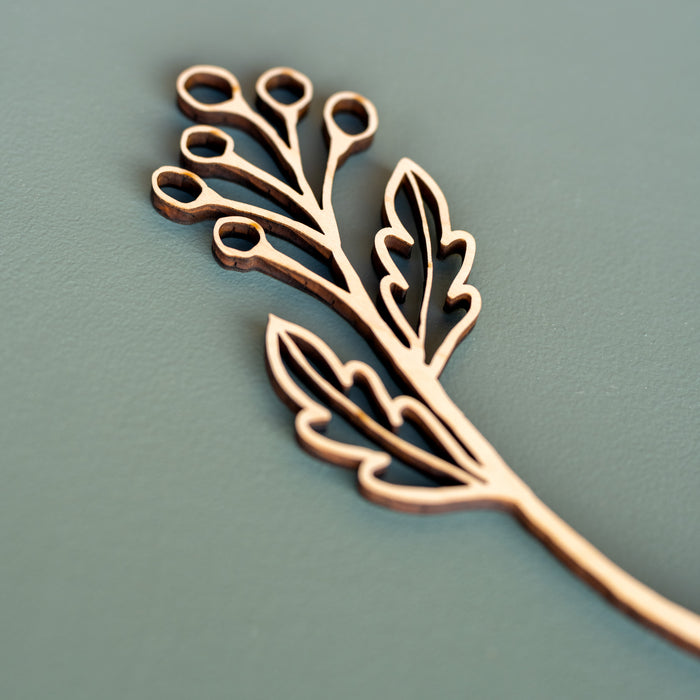 Wooden Floral Stem - Bitsy