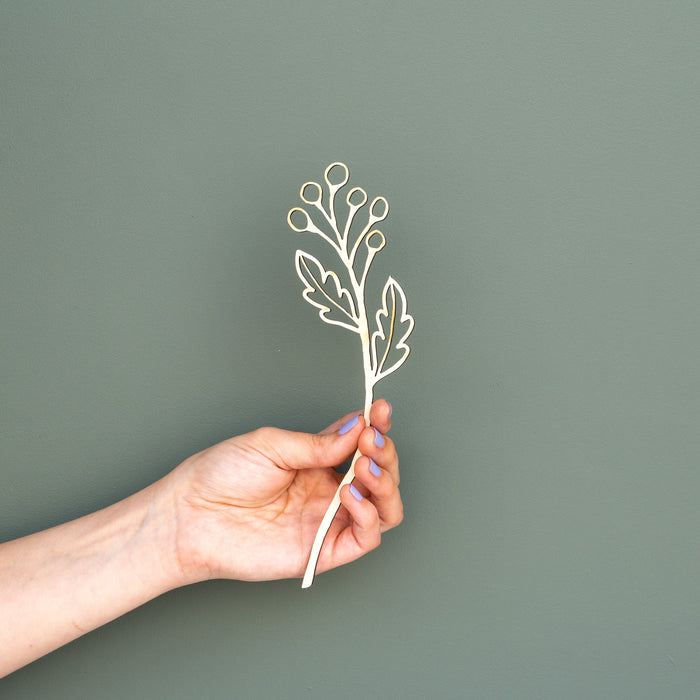 Wooden Floral Stem - Bitsy