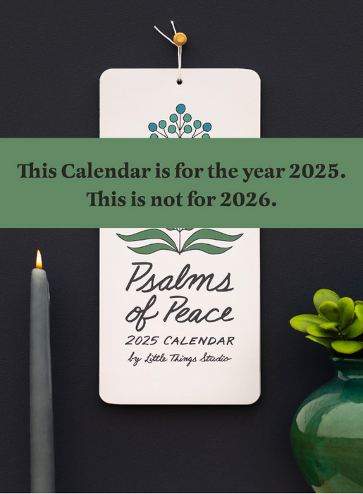 2025 Psalms Calendar