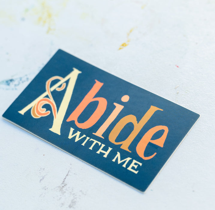 Abide With Me Hymn Sticker