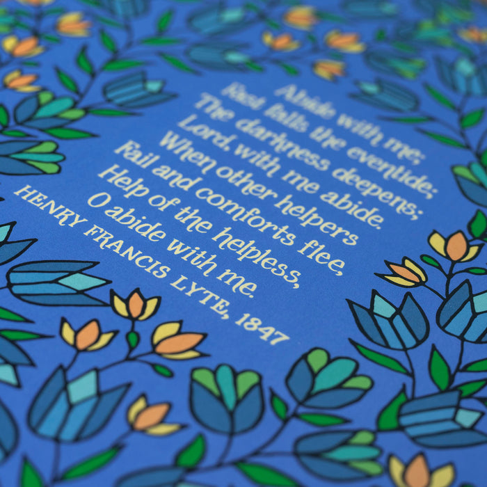 Abide With Me Hymn Art Print