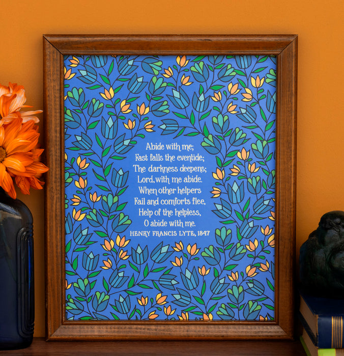 Abide With Me Hymn Art Print