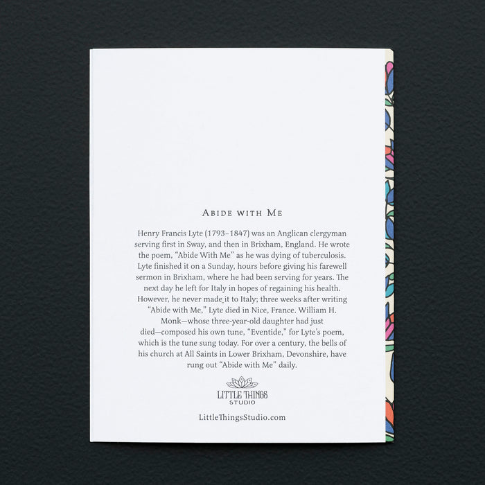 Abide With Me Hymn Greeting Card