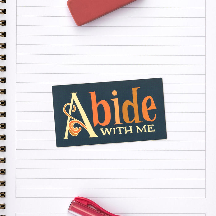 Abide With Me Hymn Sticker