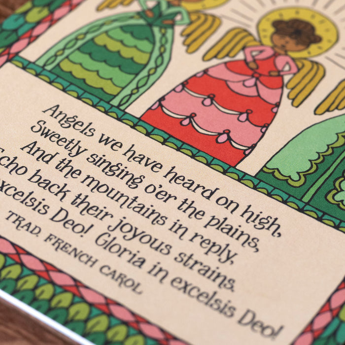 Angels We Have Heard Greeting Card