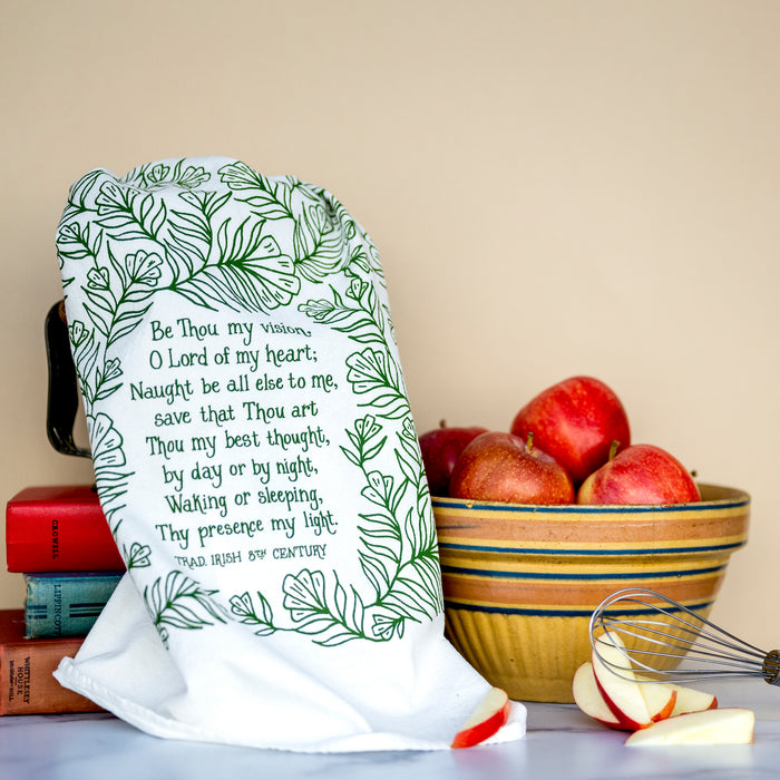 Be Thou My Vision Hymn Tea Towel — 24"x20"