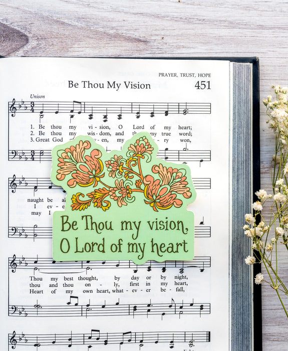 Be Thou My Vision Hymn Sticker