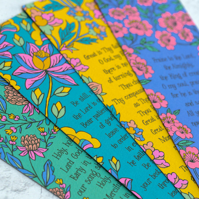 4 Hymn Bookmarks - Set Two