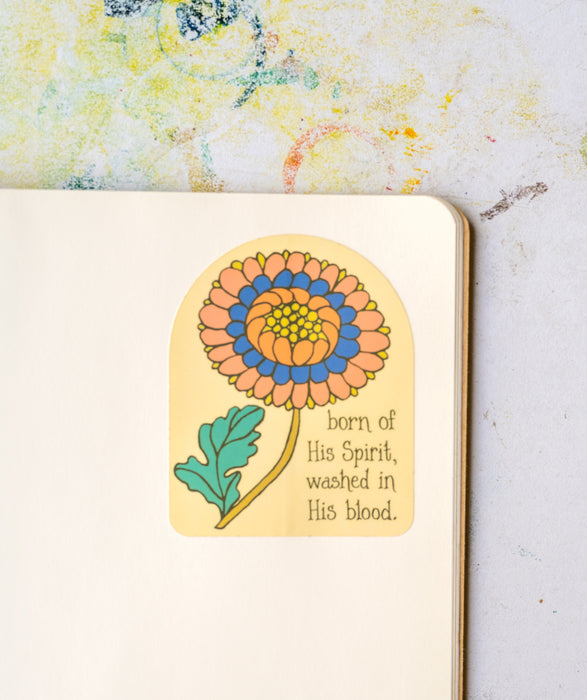 Blessed Assurance Hymn Sticker