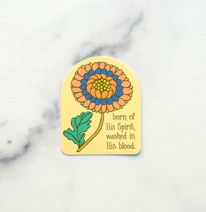 Blessed Assurance Hymn Sticker