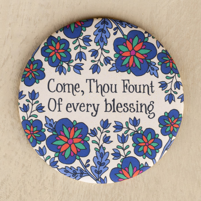4 Round Hymn Magnets - Set #4