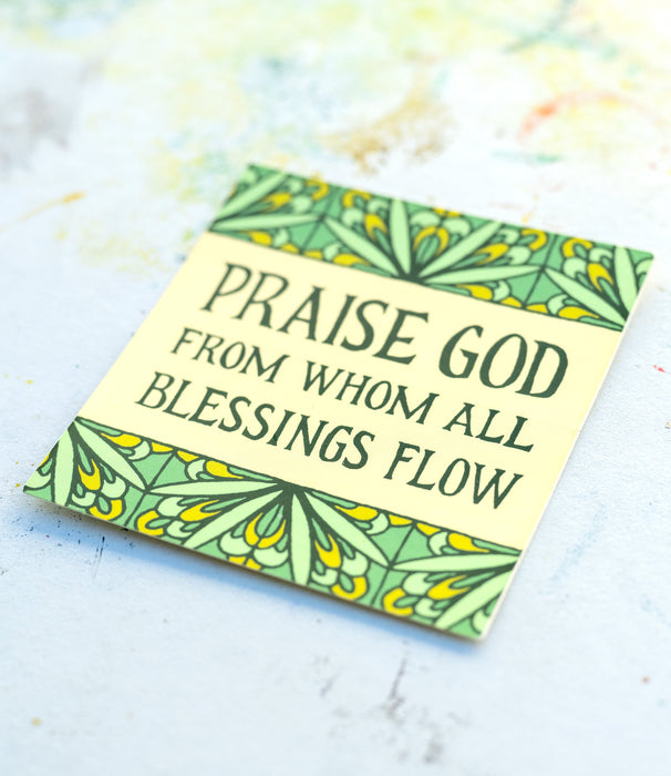 Doxology Hymn Sticker