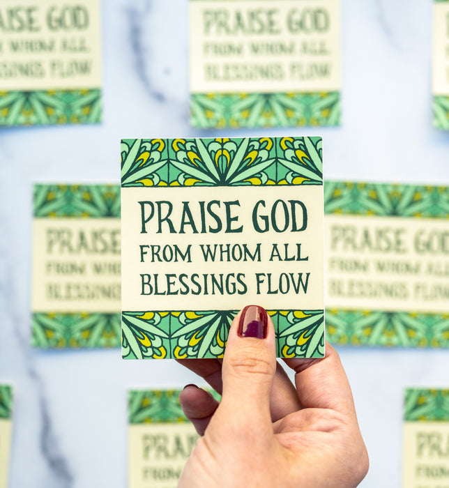 Doxology Hymn Sticker