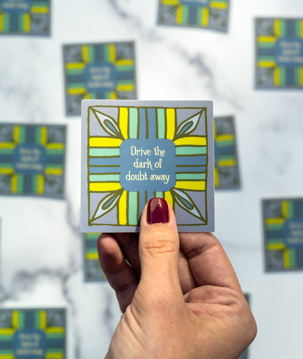 Seconds - Drive the Dark Away Hymn Sticker