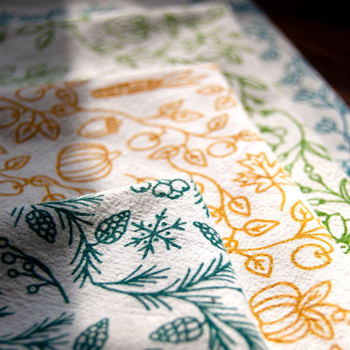 The Four Seasons Tea Towel - Summer