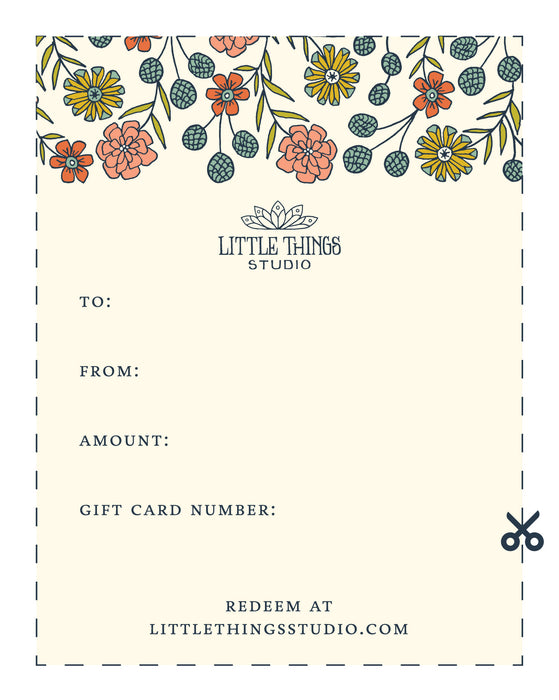 Little Things Studio $50 Gift Card