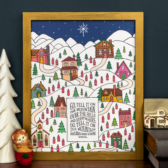 Go Tell It On The Mountain Art Print