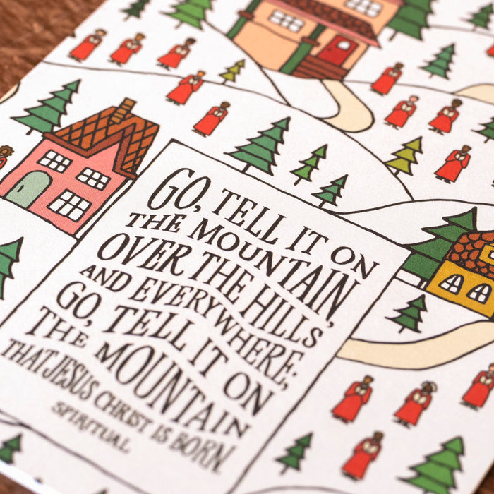 Go Tell It On The Mountain Greeting Card
