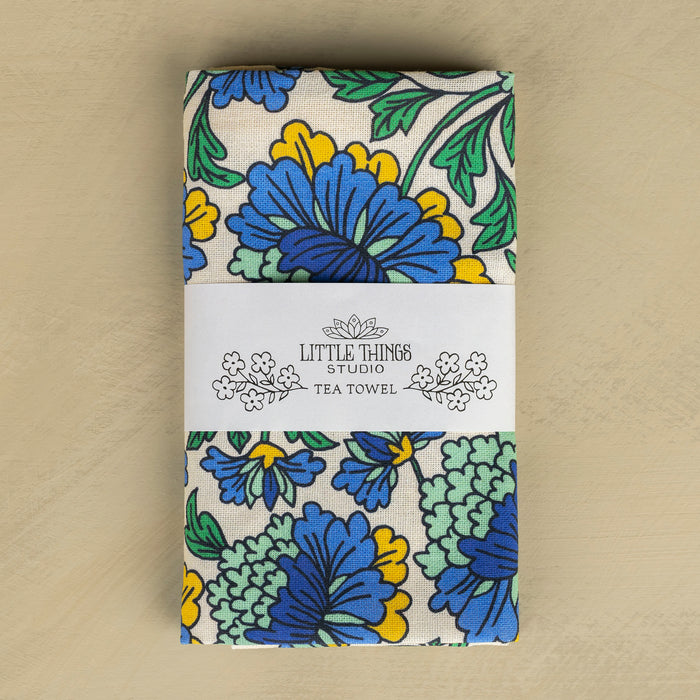 How Great Thou Art Hymn Tea Towel - Full Color