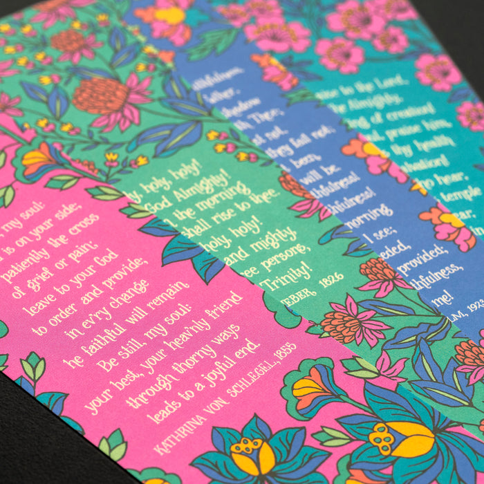 4 Hymn Bookmarks - Set 2