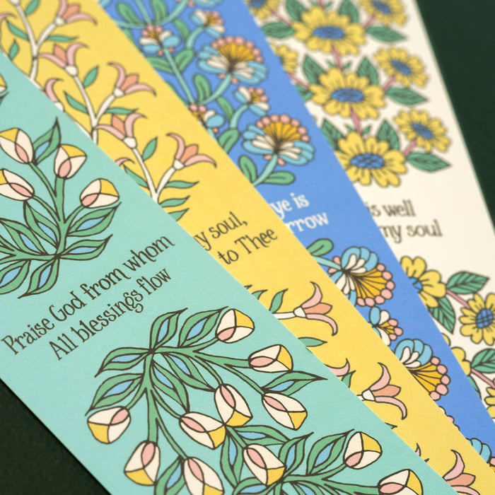 4 Hymn Bookmarks - Set 5