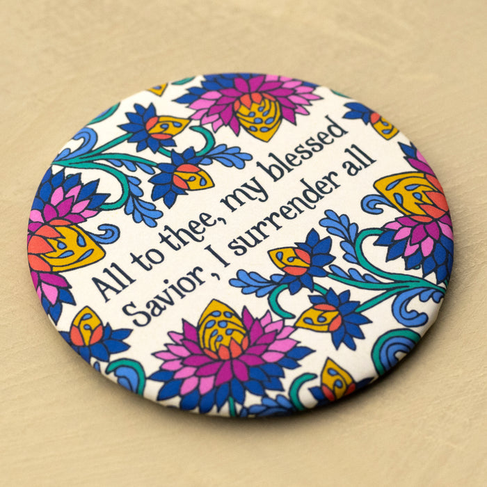 4 Round Hymn Magnets - Set #2