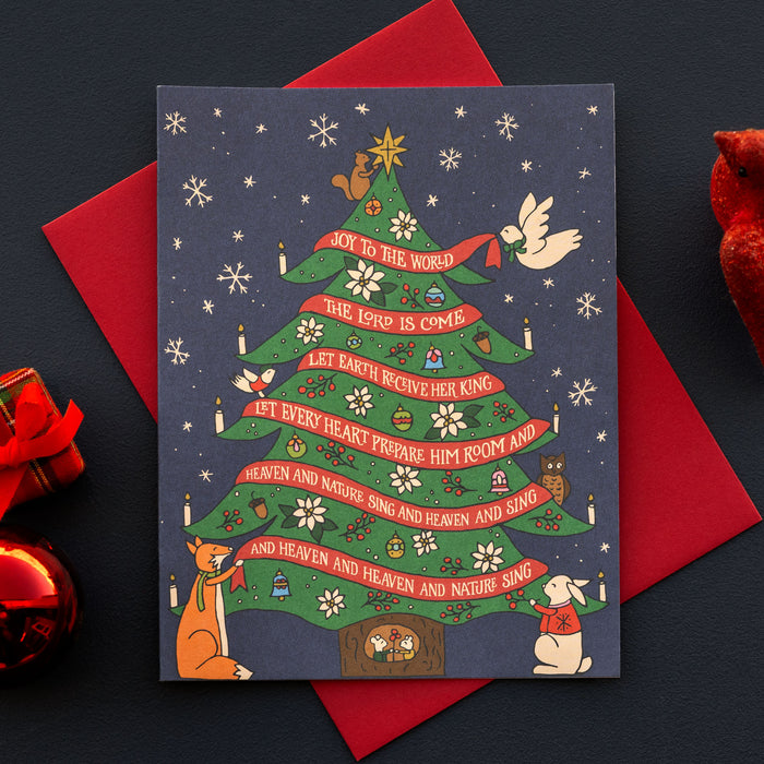 Joy To The World Greeting Card