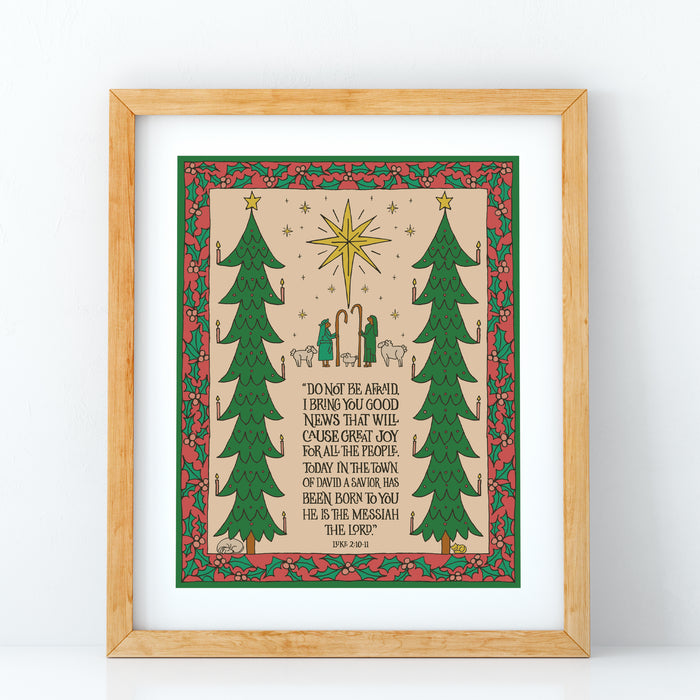 Good News of Great Joy Art Print