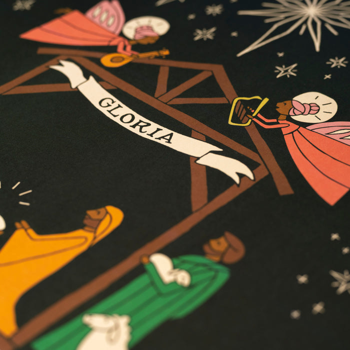 Nativity Art Print 11x14