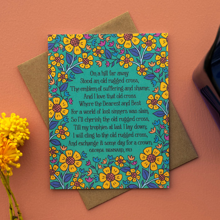 The Old Rugged Cross Greeting Card