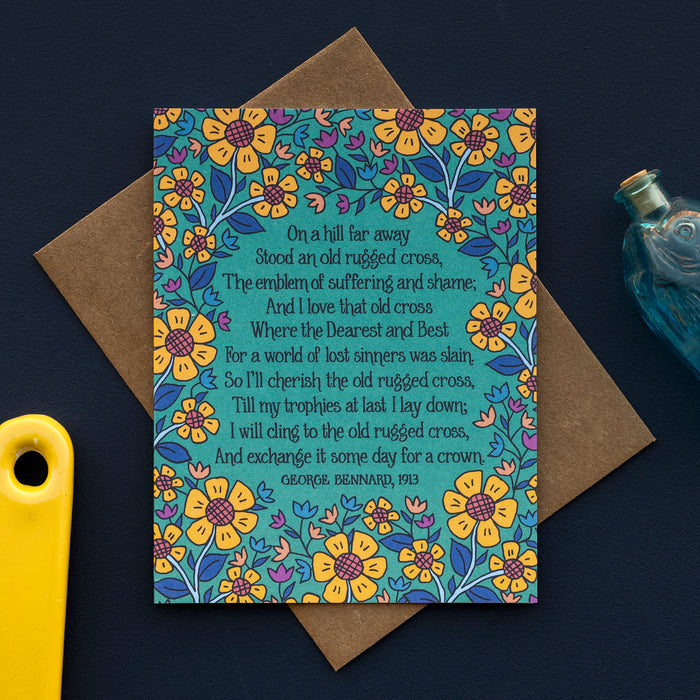 The Old Rugged Cross Greeting Card