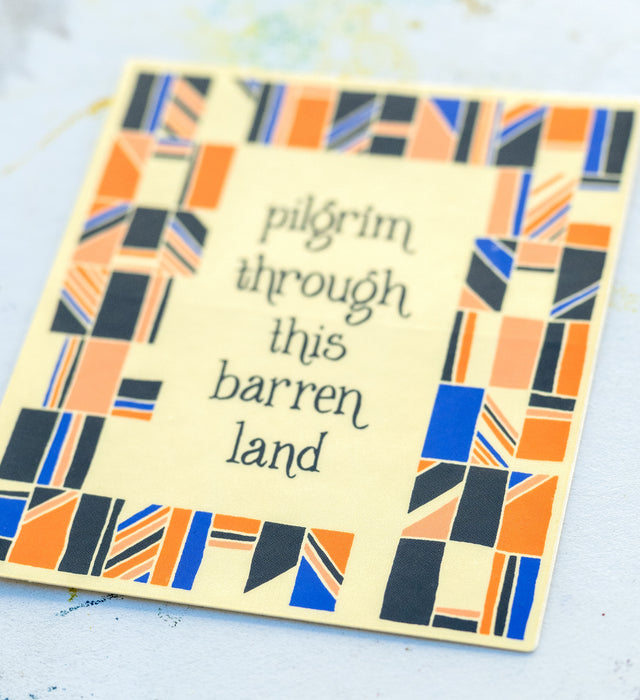 Pilgrim Hymn Sticker