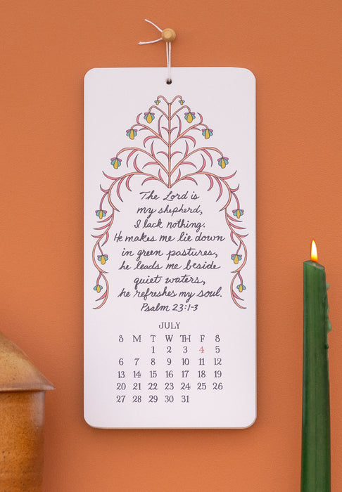 2025 Psalms Calendar