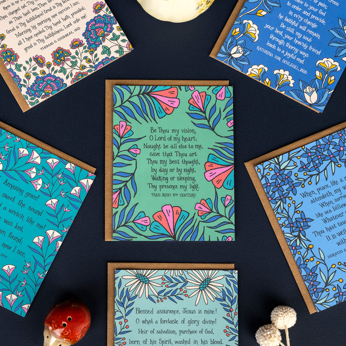 6 Hymn Greeting Cards - Set One