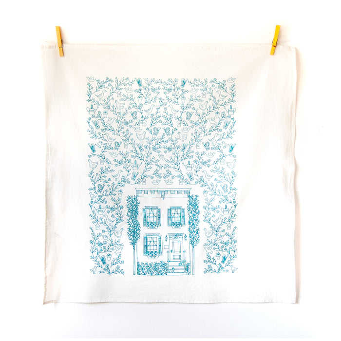 The Four Seasons Tea Towel - Spring