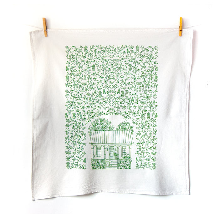 The Four Seasons Tea Towel - Summer