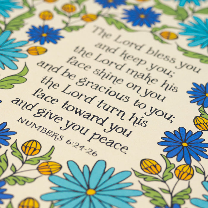 The Blessing Art Print - Numbers 6 (NIV)