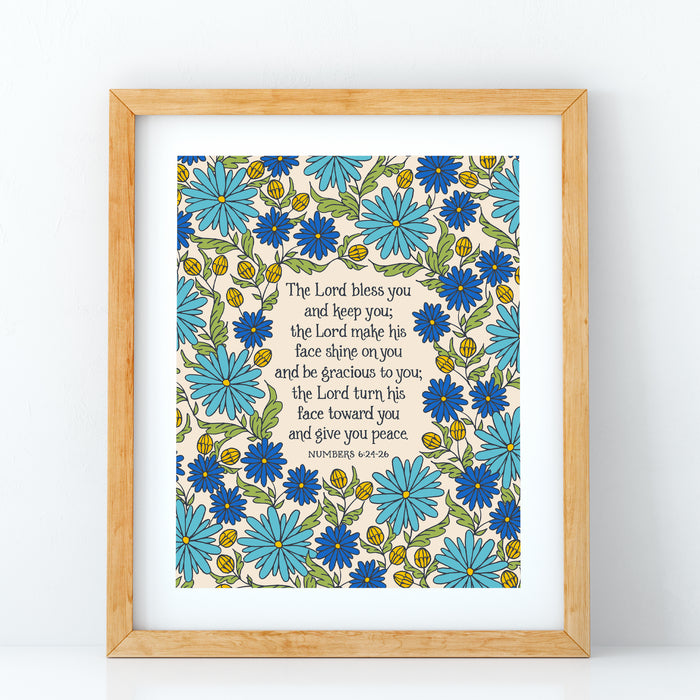 The Blessing Art Print - Numbers 6 (NIV)