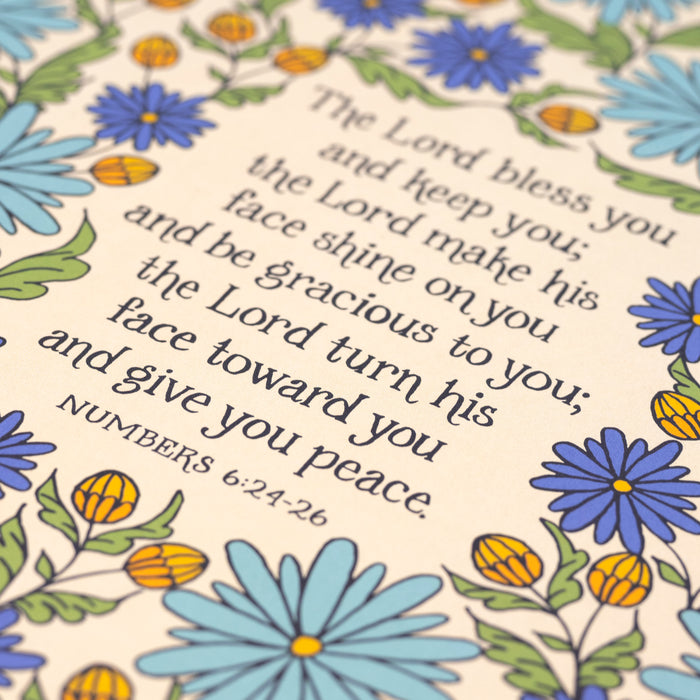 The Blessing NIV Art Print