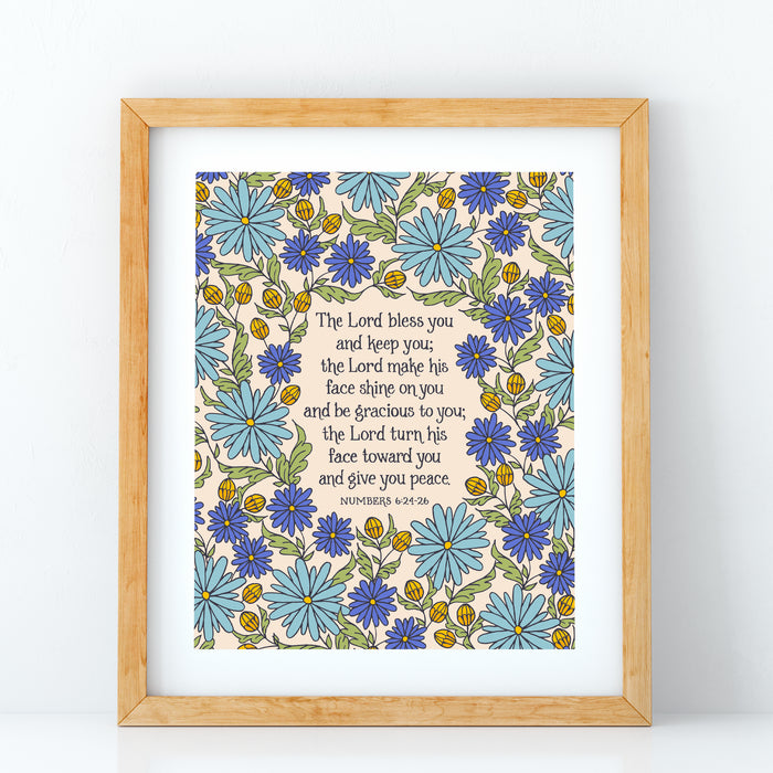 The Blessing NIV Art Print
